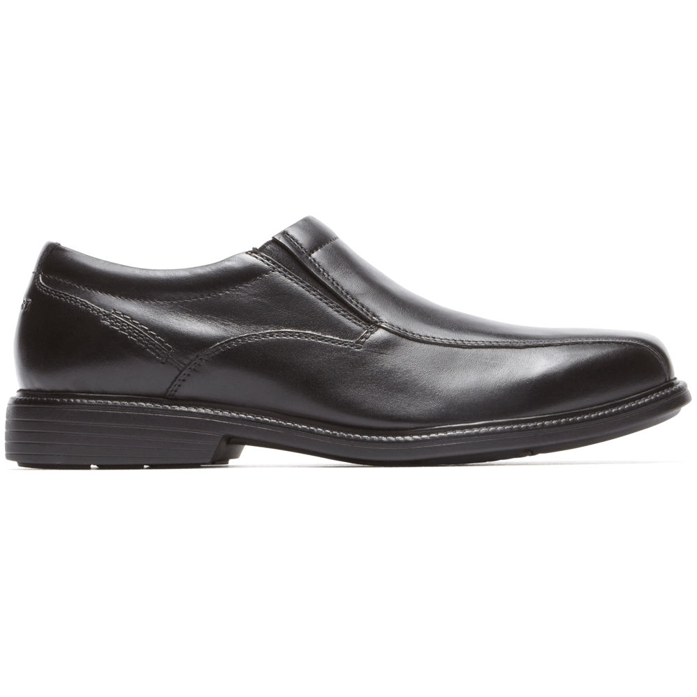 Rockport Mens Slip-On Black - Charles Road - UK 125-JILHFV